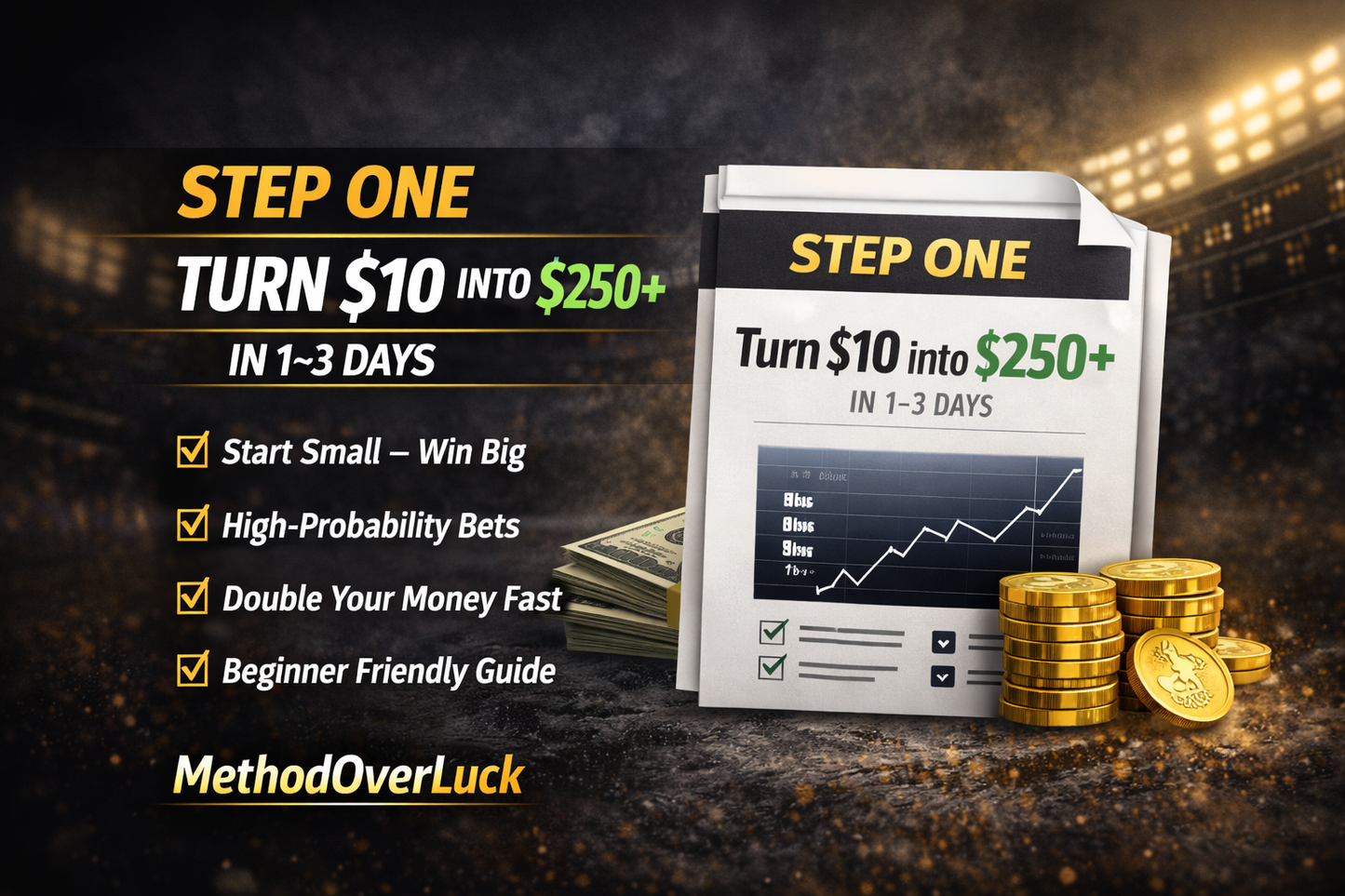 Step One: Turn $10 Into $250+ in 1–3 Days