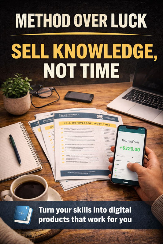 Method Over Luck: Sell Knowledge, Not Time